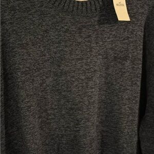 Hollister Dark Gray Crewneck Sweater